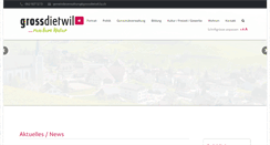Desktop Screenshot of grossdietwil.ch